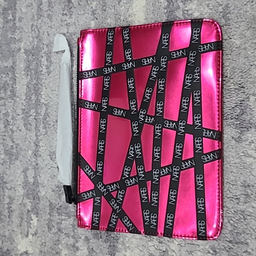 Nars Metalic Pink Cosmetic Bag (NEW)